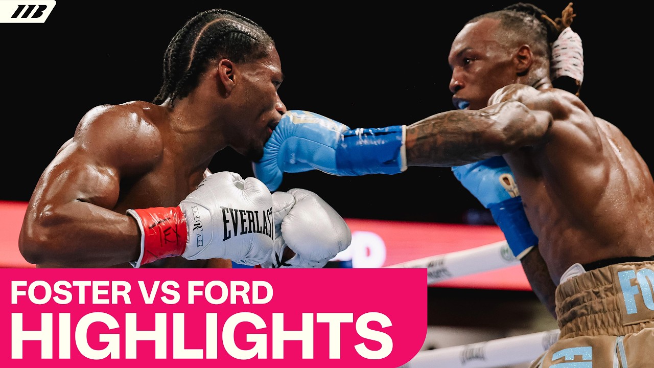 O&rsquo;Shaquie Foster Retains Title Vs Ray Ford & Faces Off With Shakur Stevenson | Matchroom Boxing