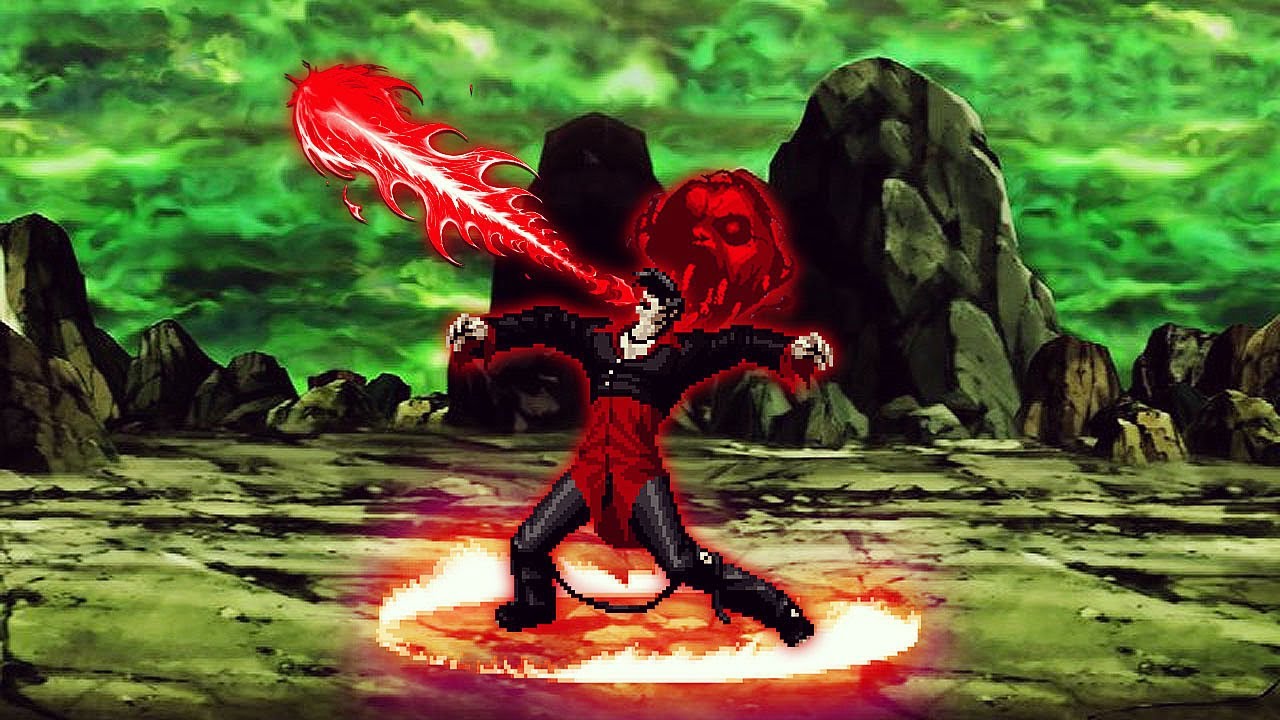 [Mugen KOF] Evil Blood Iori Vs 8 Kyo Kusanagi Team