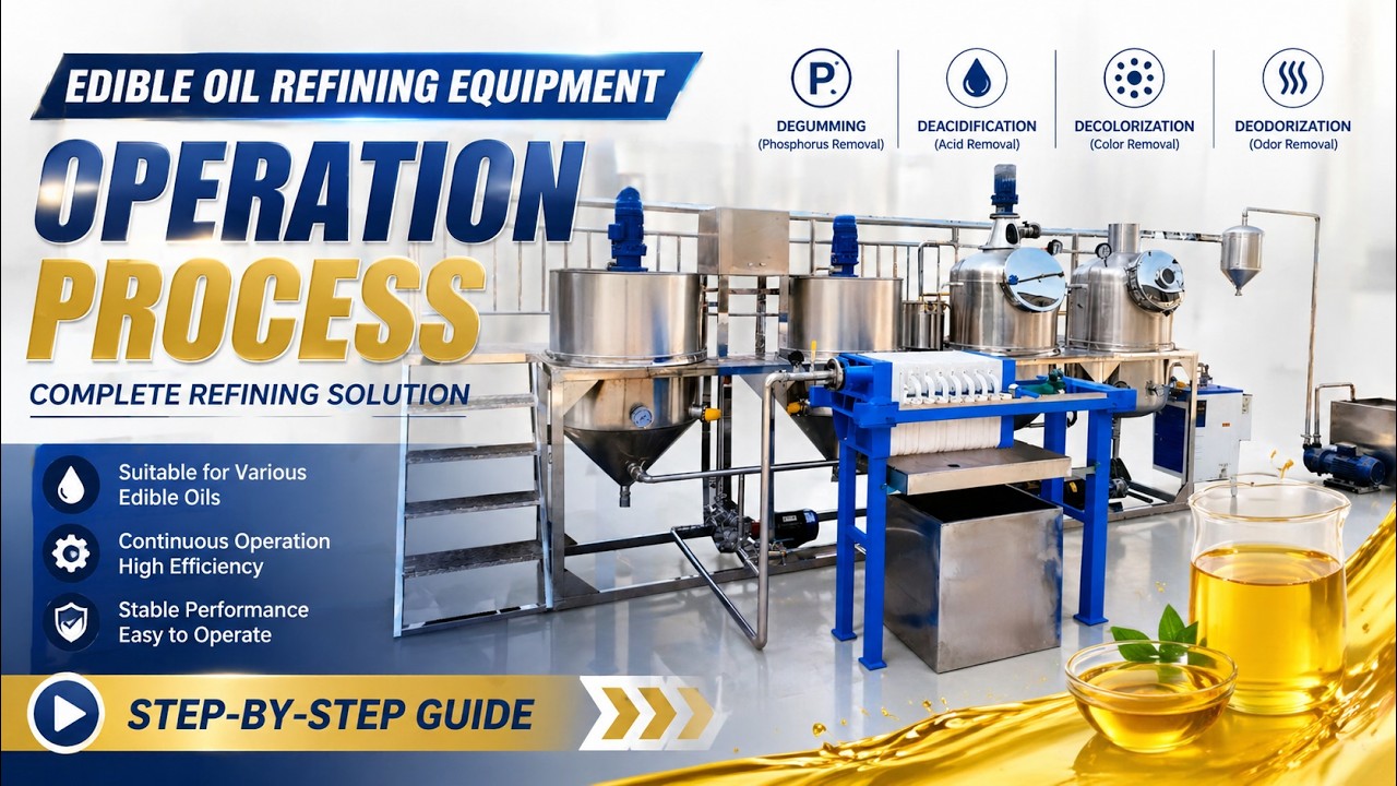 Refined Oil Equipment - Introduction and Operation.