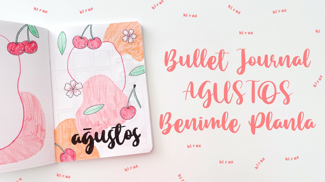 Bullet Journal Ağustos 2021 | Bujo August Setup / Planlayıcı Ajanda