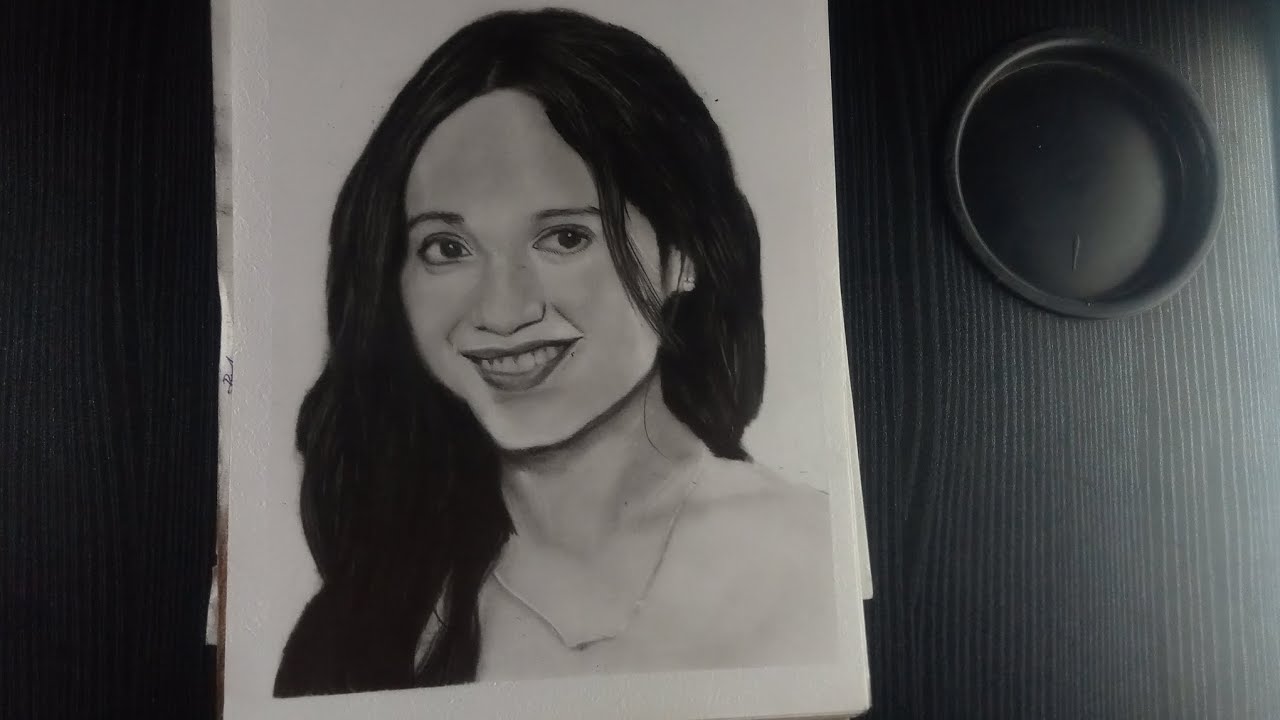 Zannat zubair portrait ✨// realistic portrait @BushraArtist88