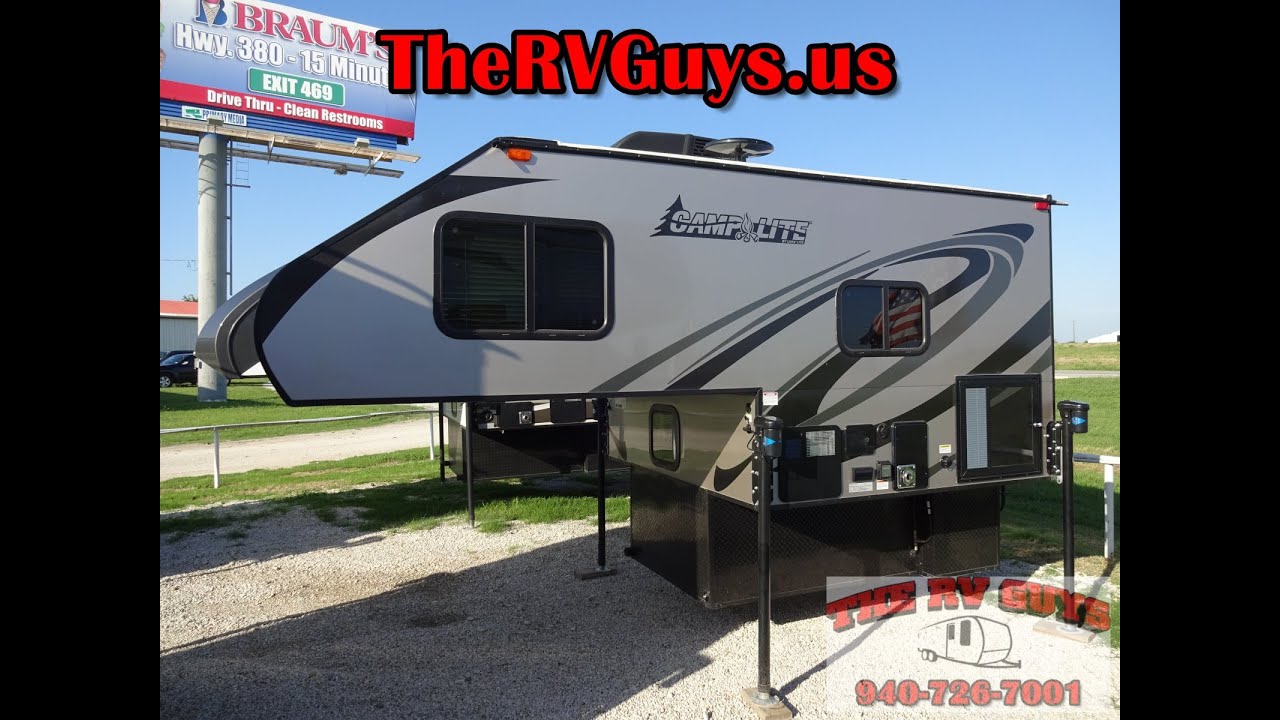 The Perfect Truck Camper For A Short Box Truck! 2017 Livin Lite TC 6.8