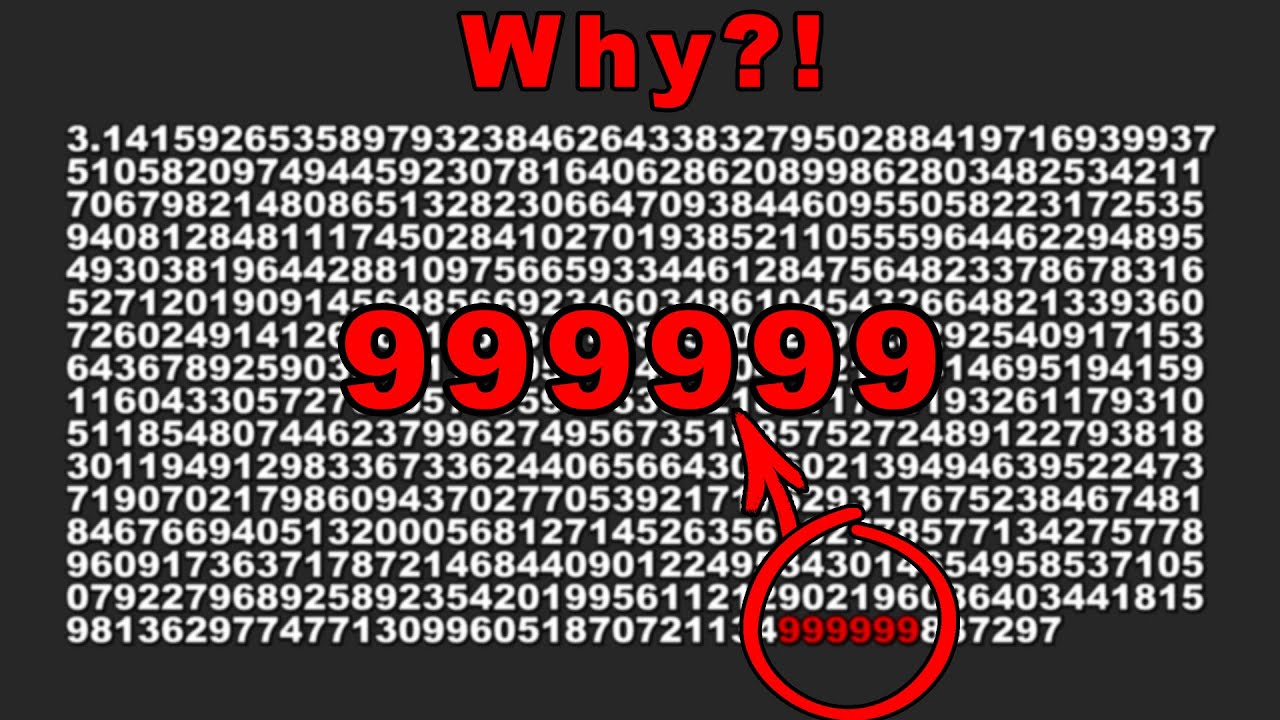 Six nines in pi