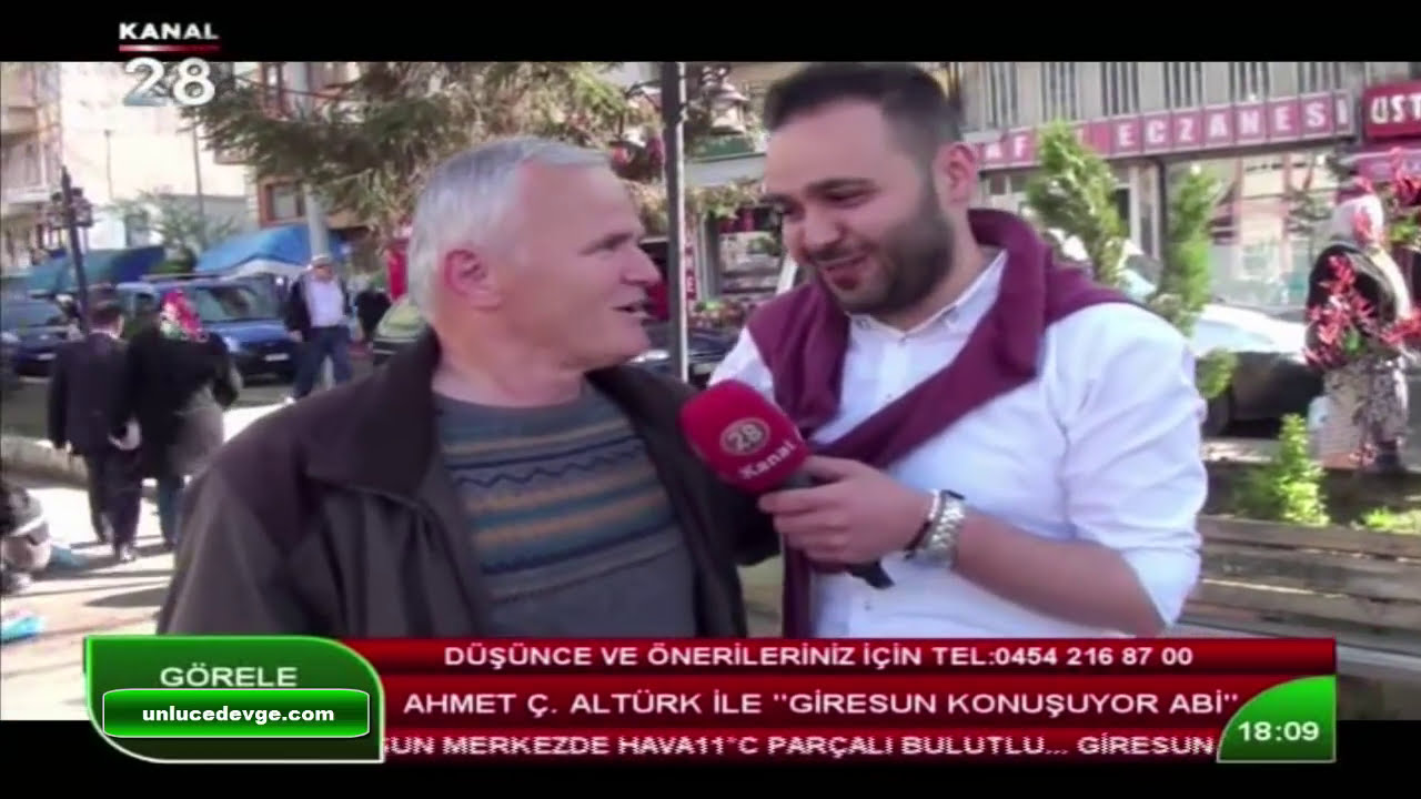 TV 28 GİRESUN KONUŞUYOR ABİ GÖRELE