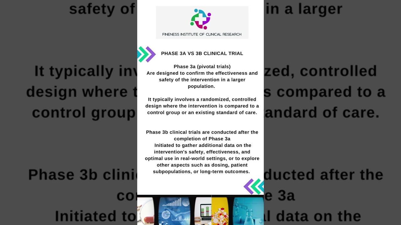what is difference between phase 3 a and 3b clinical trial