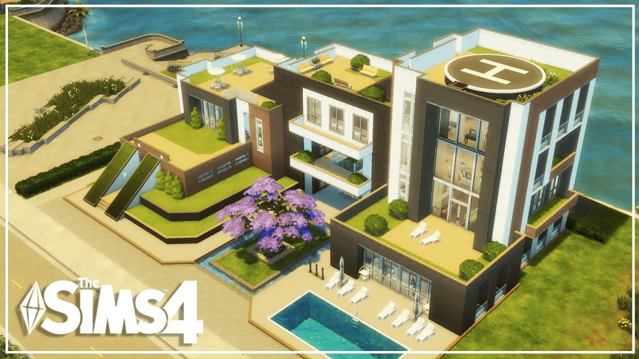 Sims 4 FOR RENT | Premium Modern Apartments 4 in 1| NO CC | Speed Build