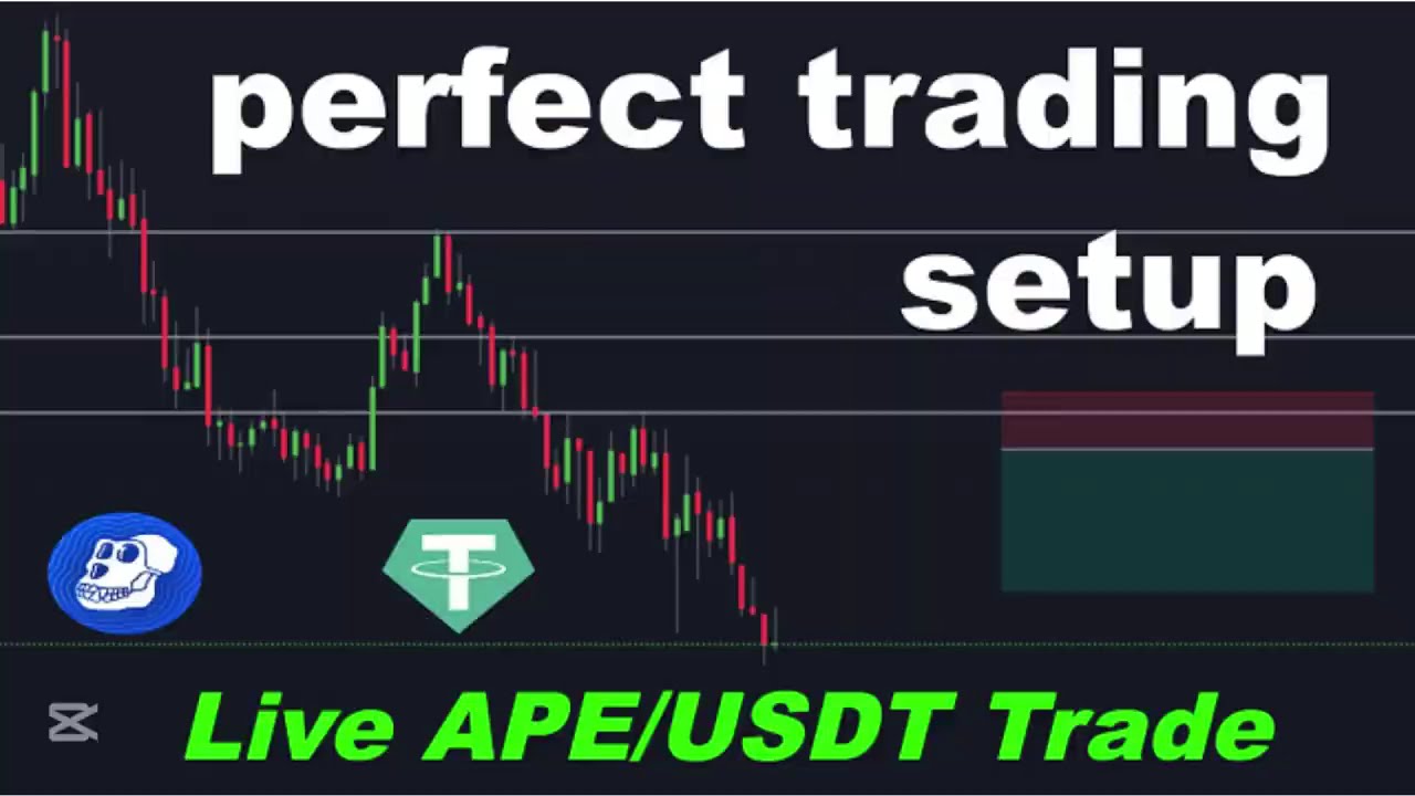 Technical Analysis for Beginners: How to find perfect trading setup | Live APE/USDT Trade