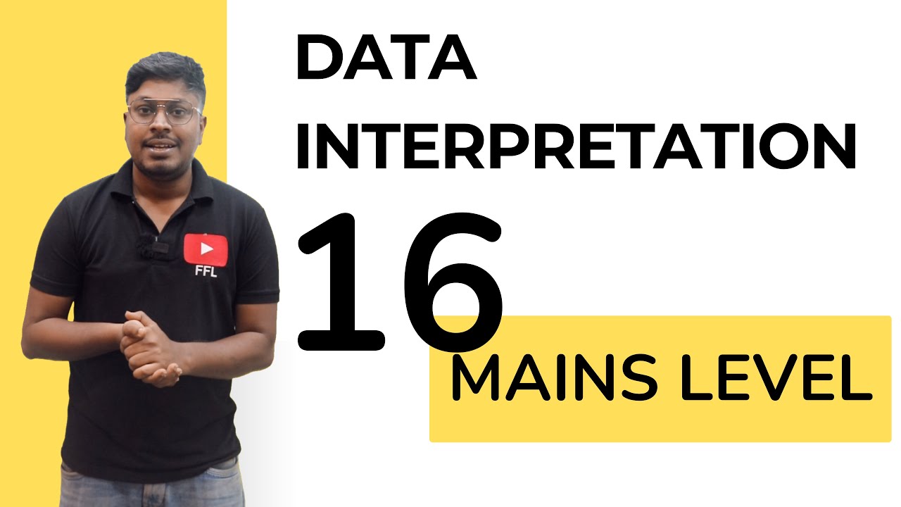 Data Interpretation (Set-16) | Mains Level | For CAT and Bank Mains Exams