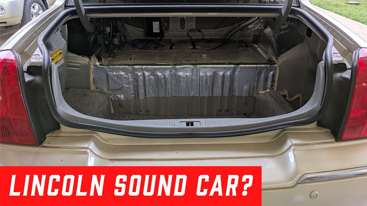 Will Sound Deadener in the Trunk Help Reduce Drone in my Town Car?