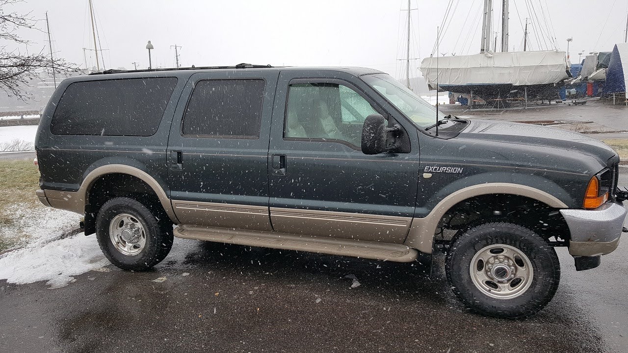 Ford Excursion 7,3TD  1000нм+ 430kw+  Да уж!!!