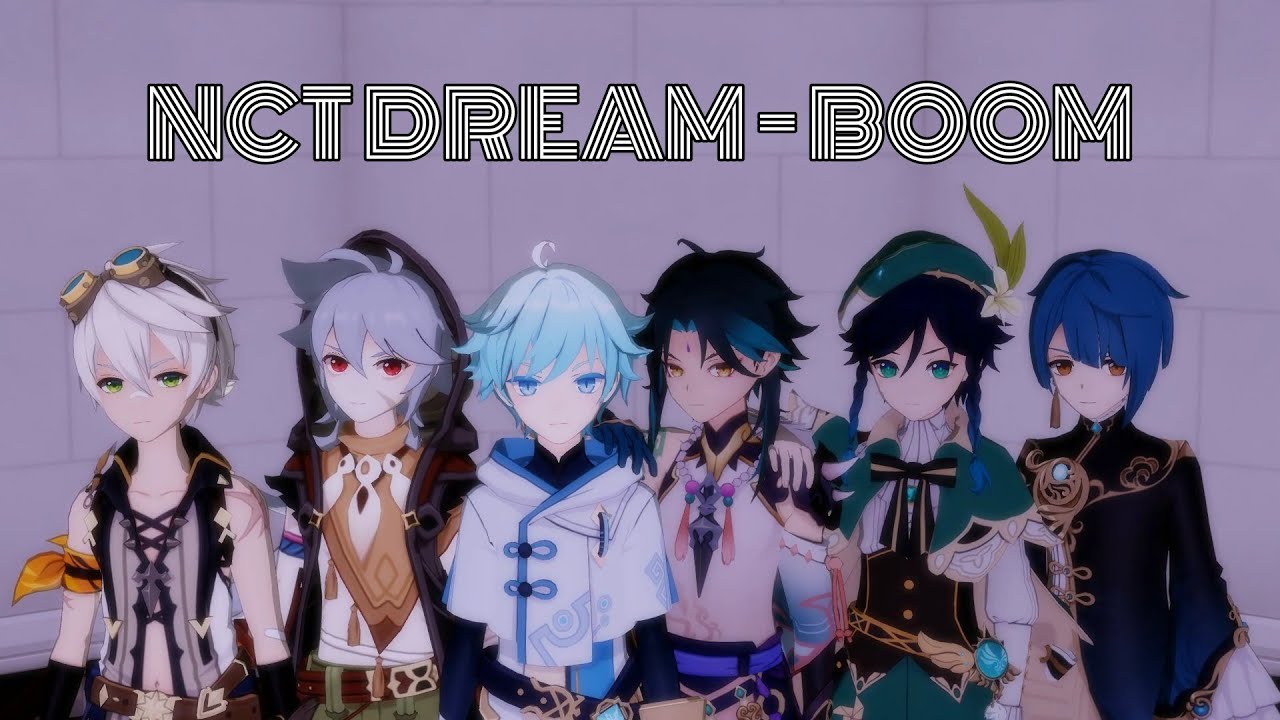 【MMD ✕ Genshin Impact】BOOM【Bennett ● Chongyun ● Razor ● Venti ● Xiao ● Xingqiu】