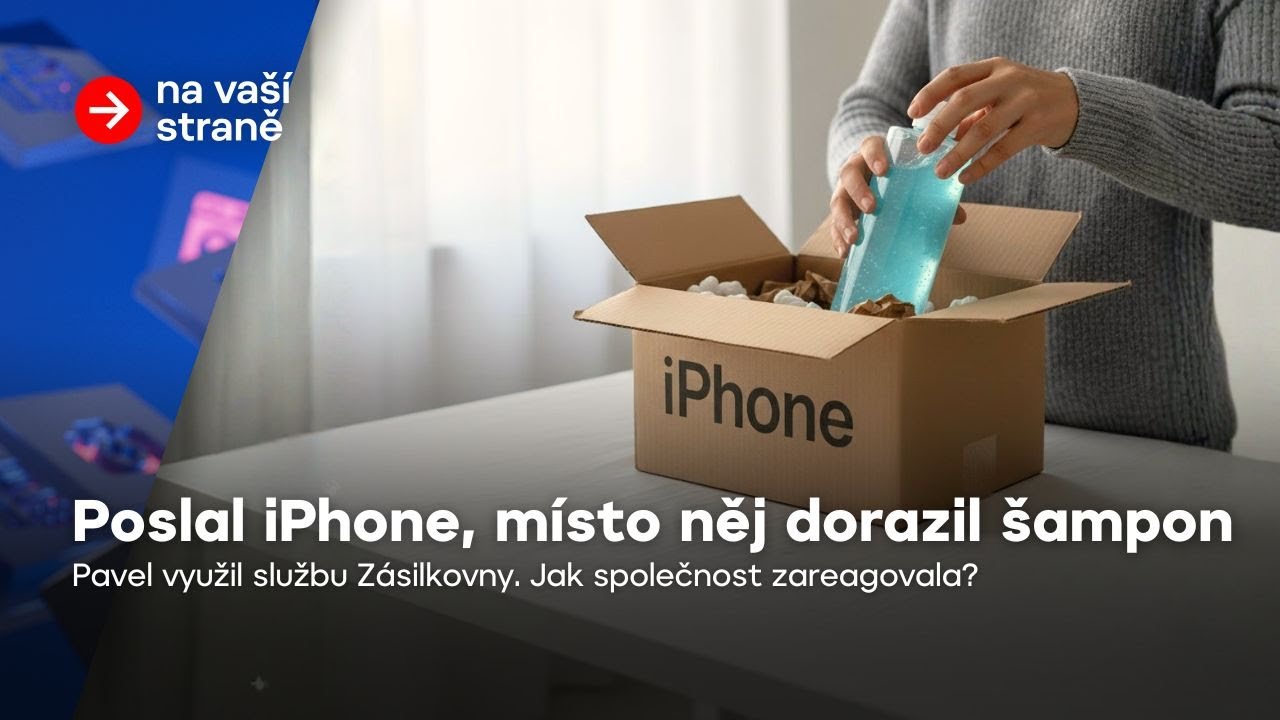 Poslal přes Zásilkovnu iPhone, místo něj dorazil šampon | Na vaší straně