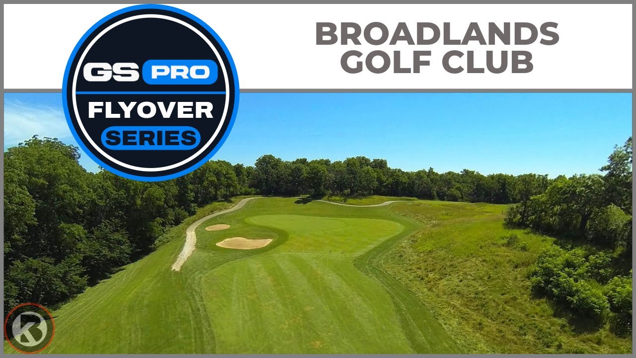GSPro Course Flyover - Broadlands Golf Club - Designed by Supernova06