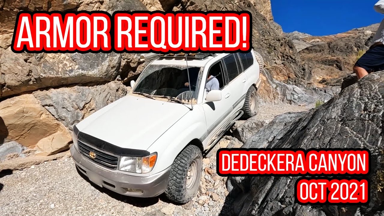 Dedeckera Canyon = more damage than expected!