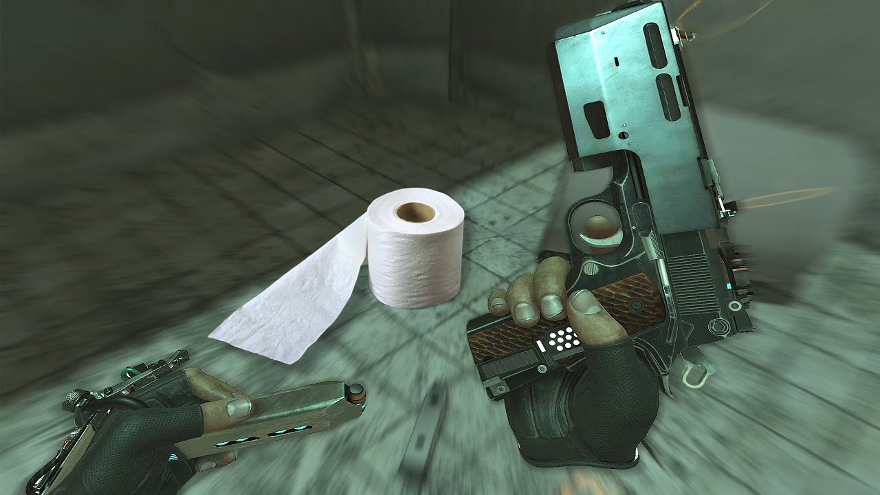 When there is no more toilet paper