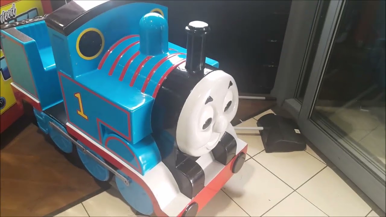 Jolly Roger Thomas The Tank Engine Kiddie Ride (Mute)