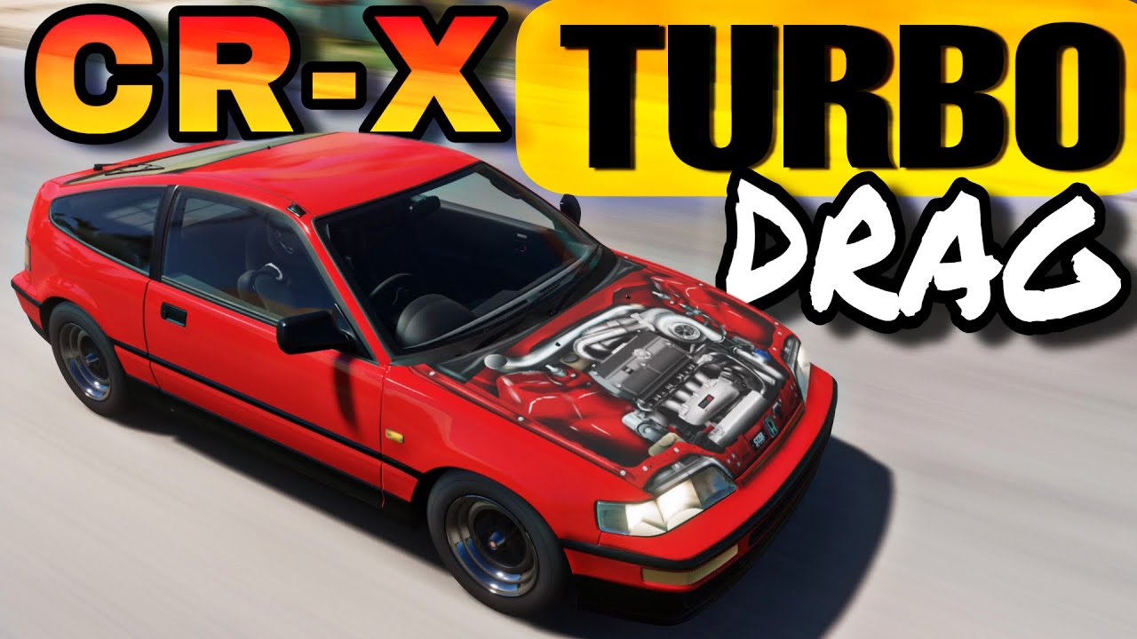 FORZA HORIZON 5 - HONDA CR-X TURBO (DRAG TUNE) - FWD & AWD**