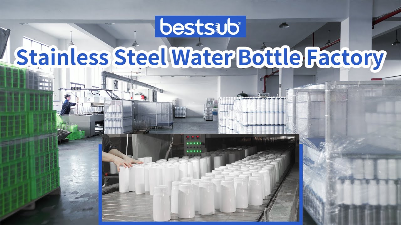 Stainless Steel Factory Tour | Full Process of Making a Stainless Steel Water Bottle