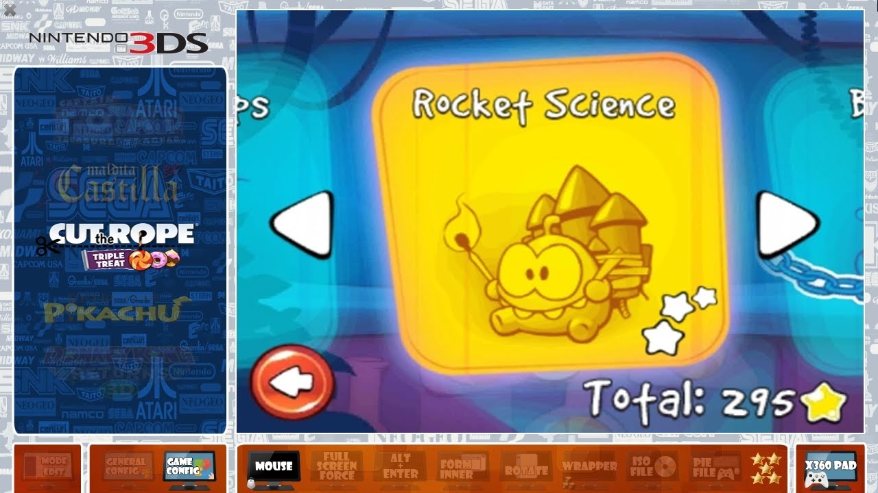 Cut the Rope Triple Treat Experiments [Rocket Science]