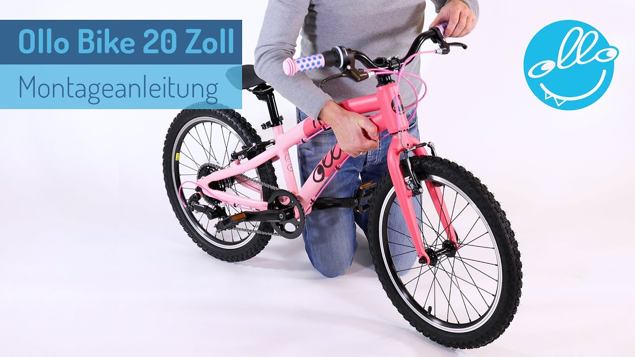 Ollo Bike 20 & 24 Zoll - Montageanleitung