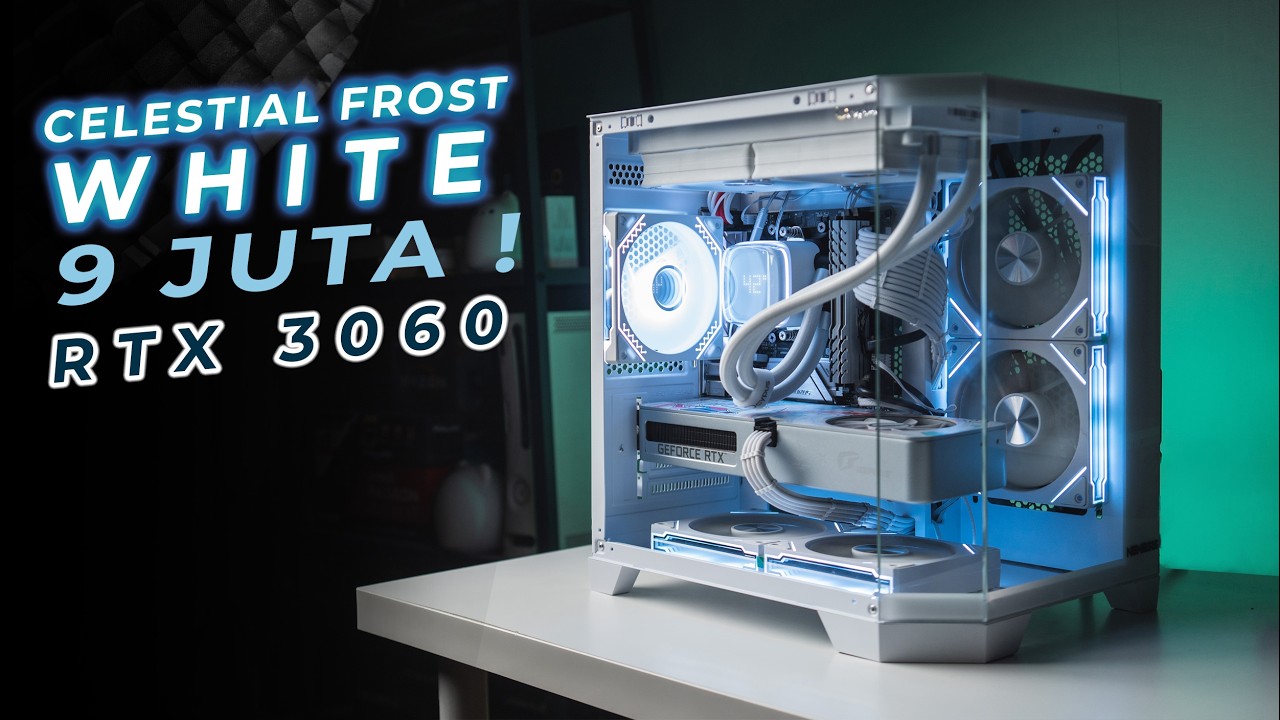 Rakit PC Putih Tercantik 9 juta | Inilah Celestial Frost White ❄️(feat. NEMESIS RUNE FC8 CASE)