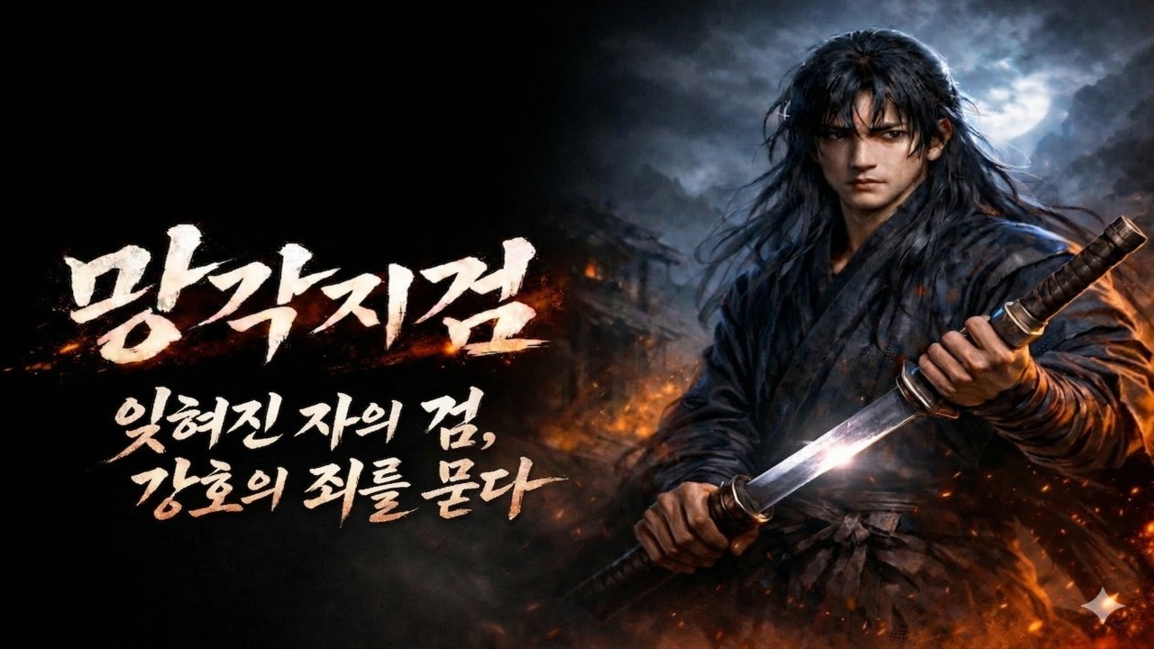 ［무협소설］안보면 후회!!망각지검忘却之劍 – 잊혀진 자의 검, 강호의 죄를 묻다Sword of Oblivion#무협#Wuxia#웹소설#강호#먼치킨