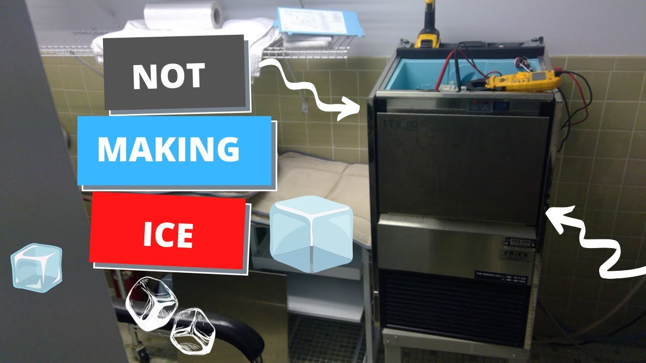 ITV ice machine is NOT making any Ice. Troubleshooting and Schematic breakdown.