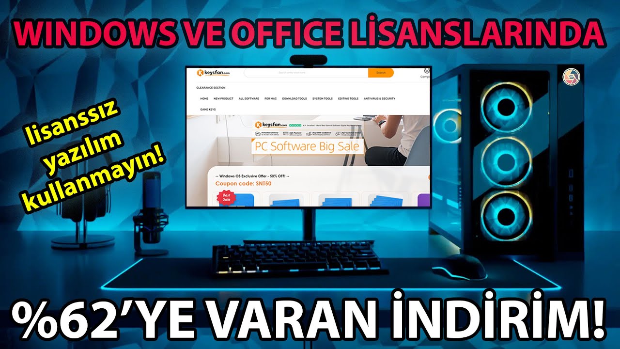 Windows ve Office Lisanslarında B&uuml;y&uuml;k İndirim 😎 &Ouml;m&uuml;r Boyu Lisanslar - keysfan.com