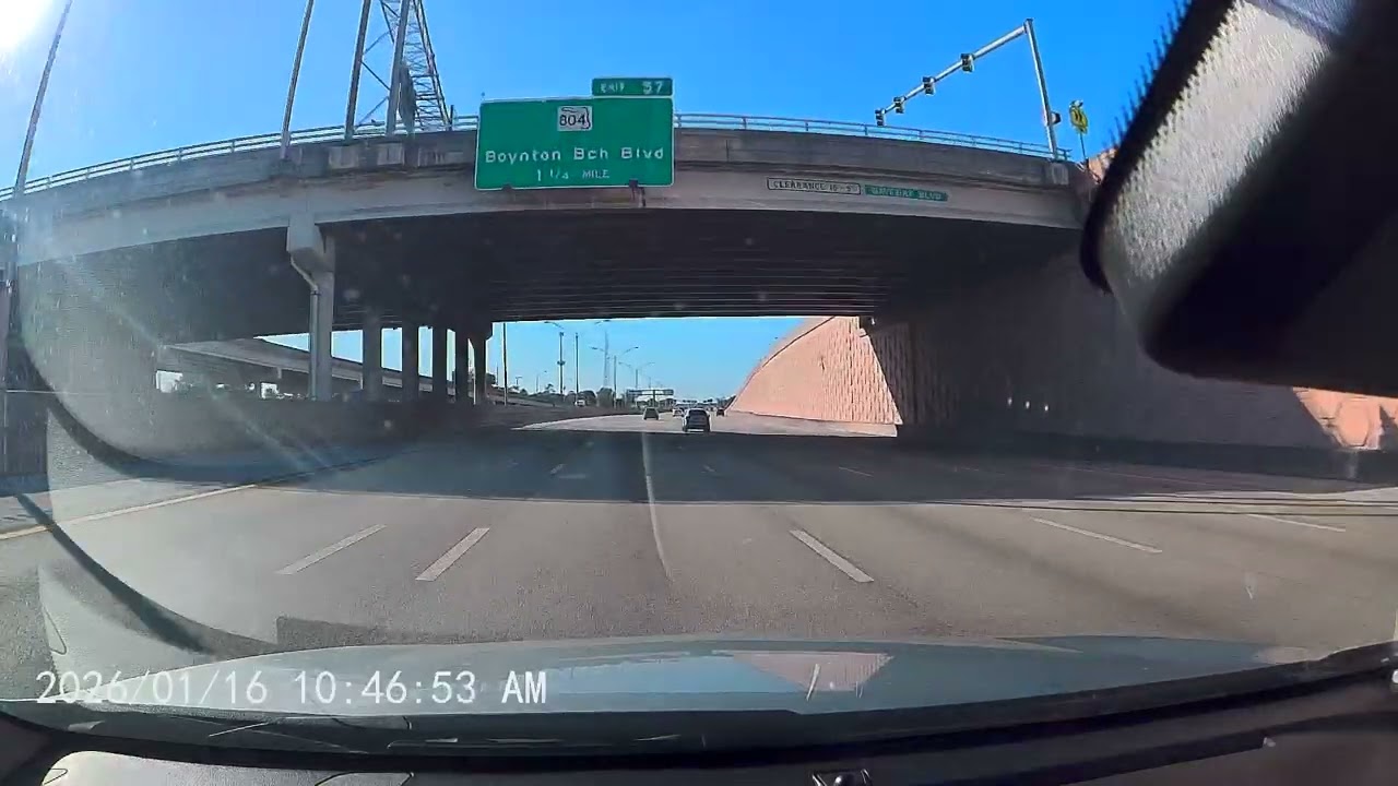 ICE Everywhere in Florida?! Dashcam Captures the Moment Drivers Panic
