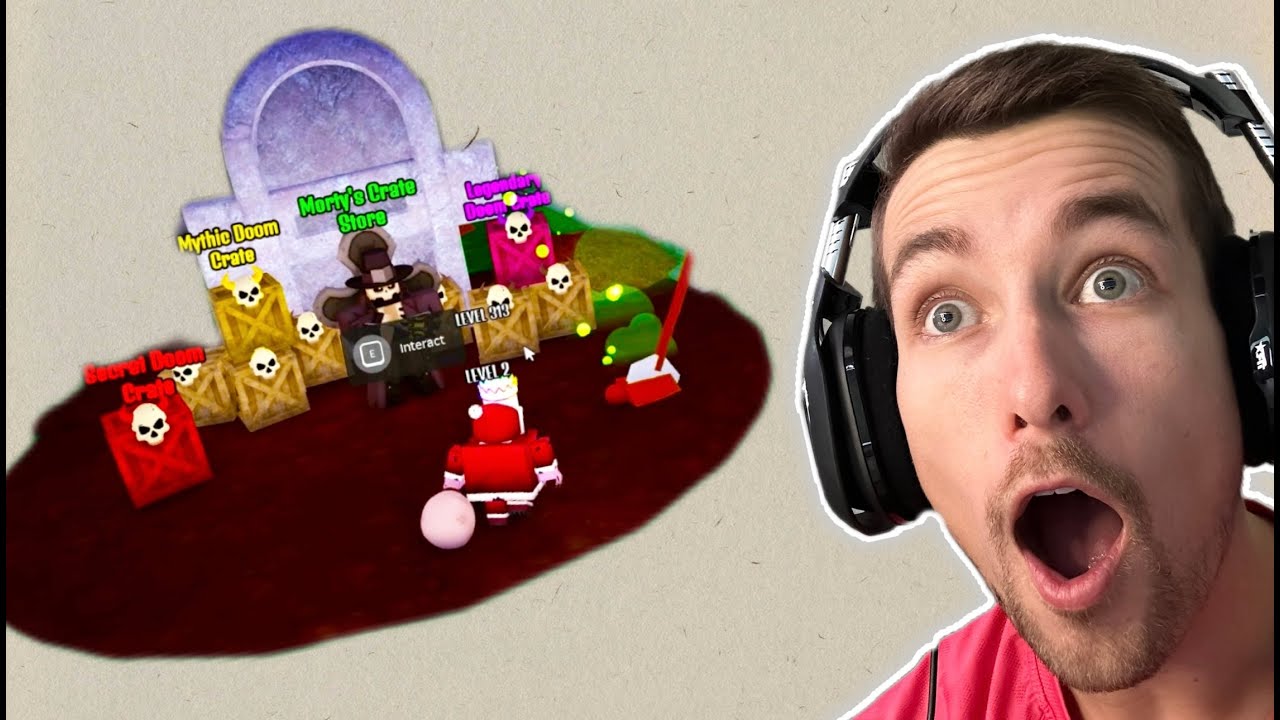 Opening Hundreds of Doom Crates in The House (TD) on ROBLOX