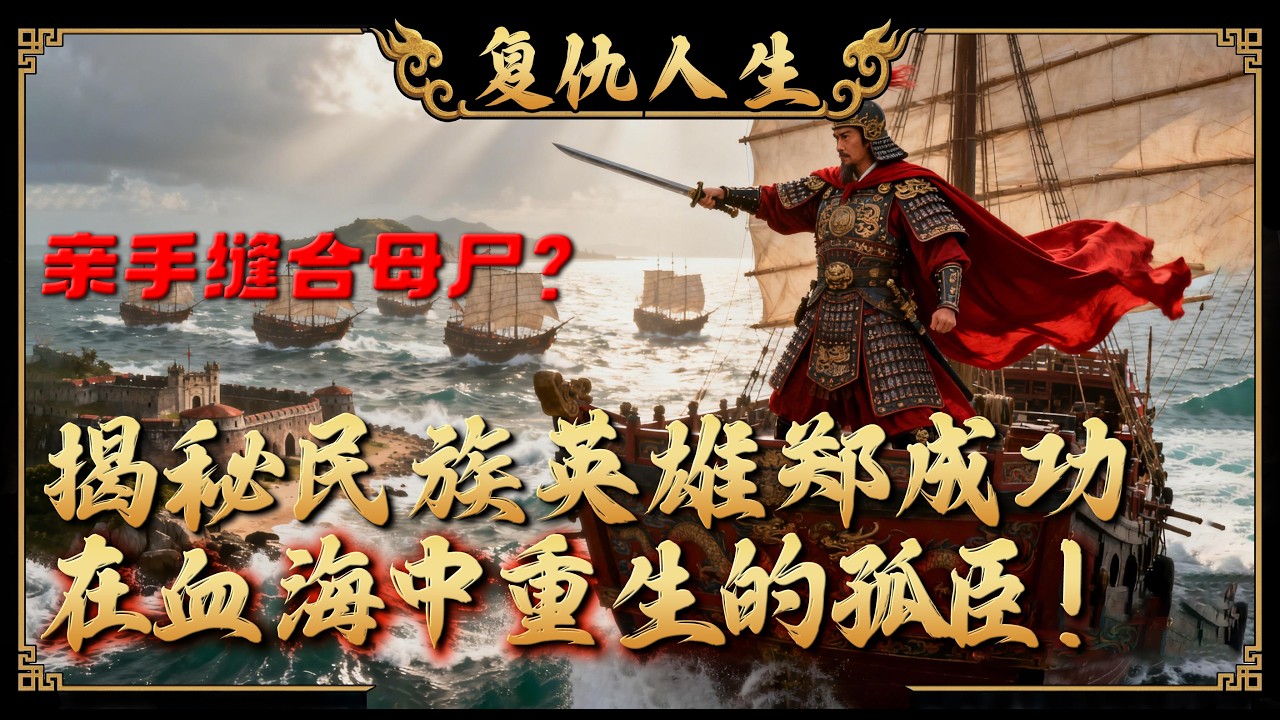 郑成功：亲手缝合母尸？揭秘“民族英雄”郑成功最黑暗、最疯狂的复仇人生！在血海中重生的孤臣！