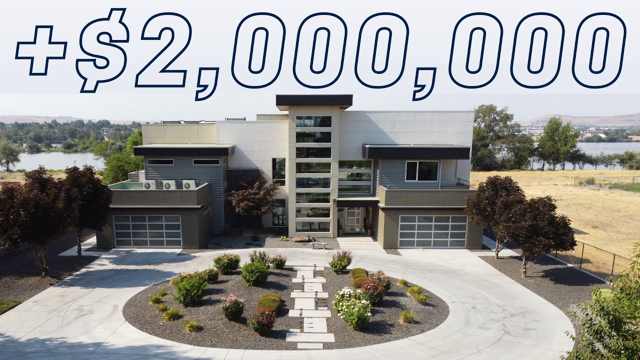 Check Out This Multi MILLION Dollar River-View Mansion in Pasco WA