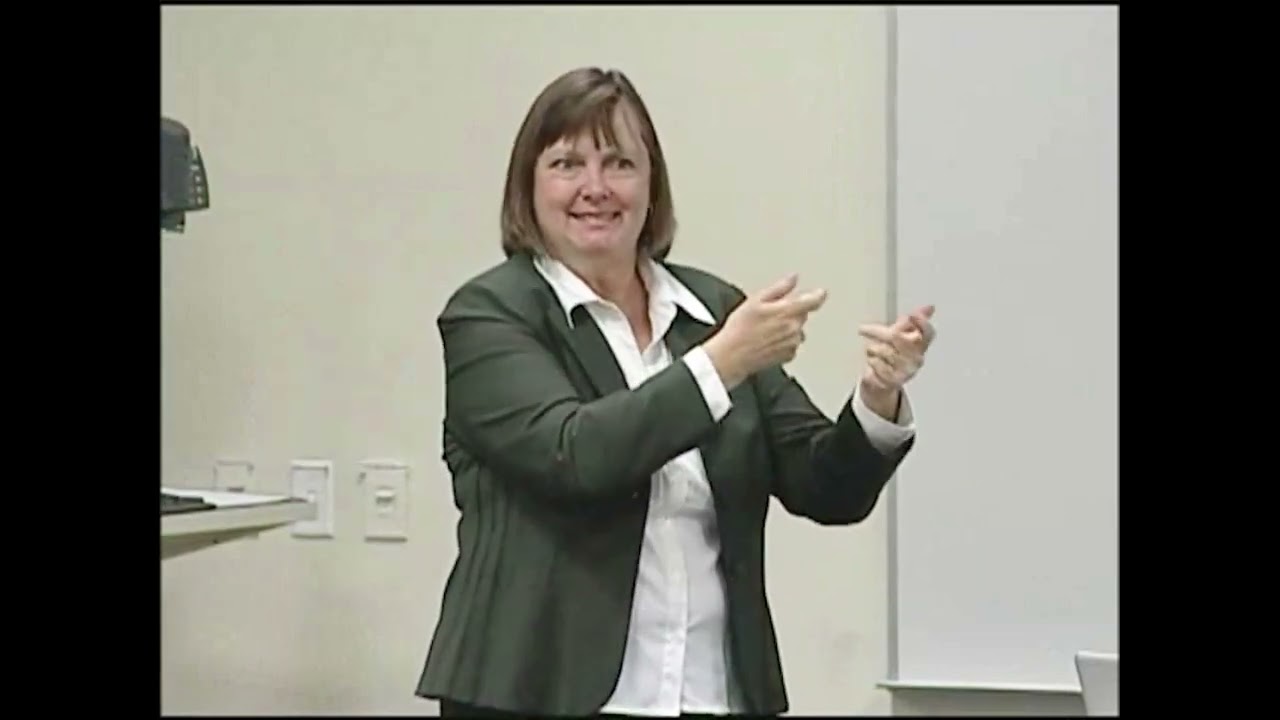 ASL Lecture Series: Anita Small and Joanne Cripps