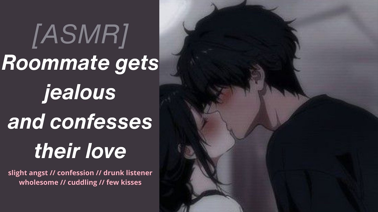 [F4A] Drunk Roommate Gets Jealous and Confesses 💕 [Wholesome] [Cuddles] [Friends to Lovers] - ASMR