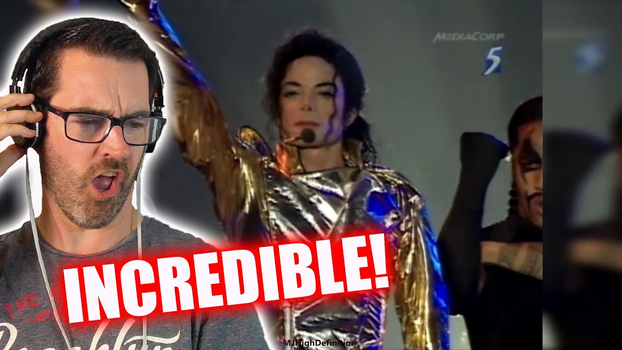 РЕАКЦИЯ Майкла Джексона «Wanna Be Startin' Somethin» (Копенгаген, 1997)