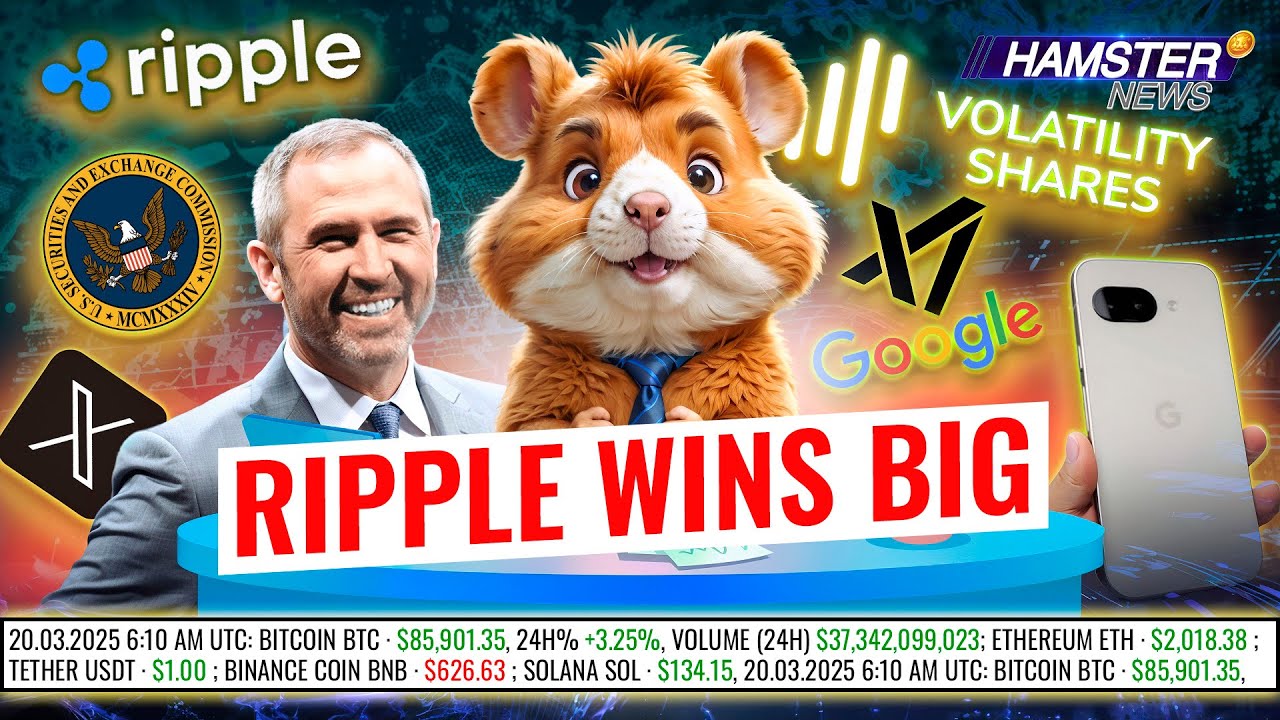 Solana-фьючерсы ETF, Google выпускает Pixel 9a, SEC снимает апелляцию против Ripple ⚡️ Hamster News