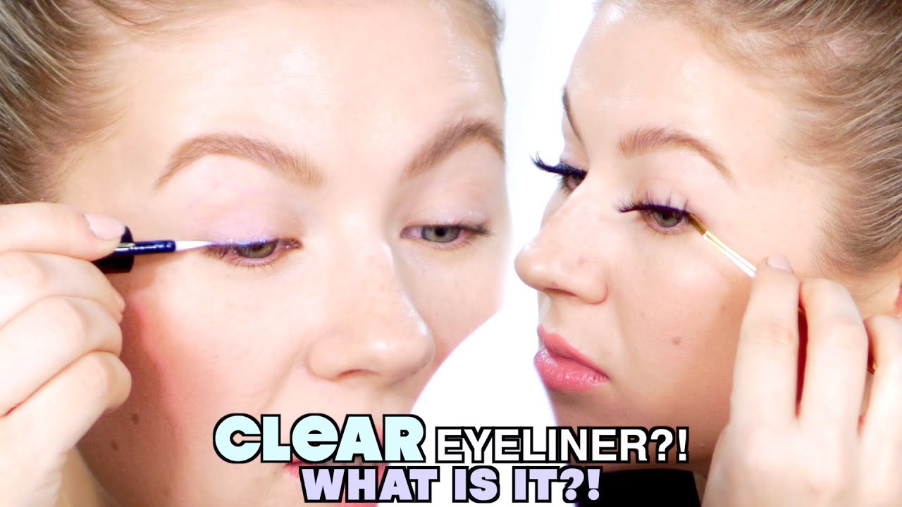 CLEAR EYELINER?! What is it?