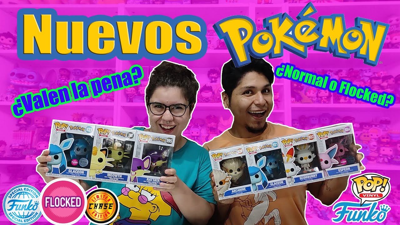 🧐¿VALEN LA PENA LOS NUEVOS Funko Pop POKEMON ?🧐 | Funko pop Arcanine | Funko Pop Glaceon | Scorbunny