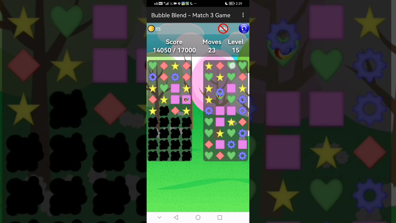 ALTERNATIVE CANDY CRUSH FOR ANDROID?? | Bubble Blend Level 15 to 16