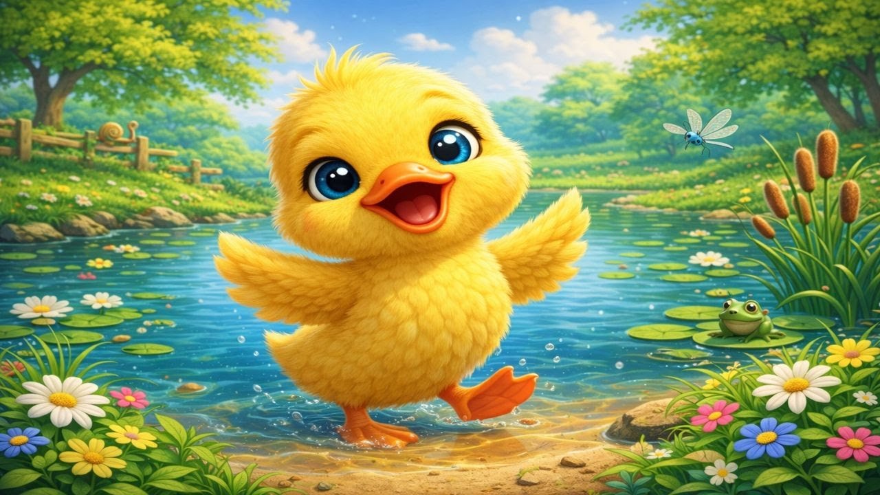 Kaczka Kwaczka – Wesoła Piosenka dla Dzieci 🦆🎵 | Taniec i Zabawa