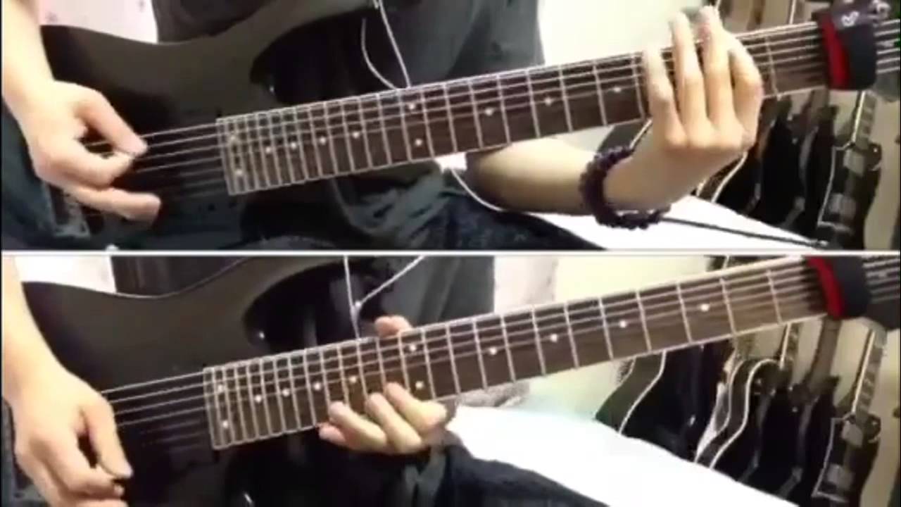 DIR EN GREY / DIFFERENT SENSE Guitar cover