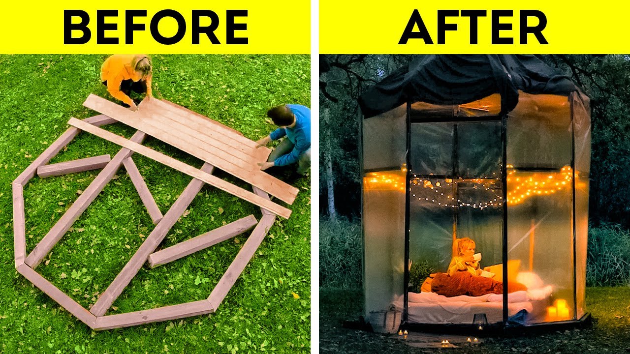 Brilliant Outdoor DIY Projects || Cheap Ways To Transform Your Backyard