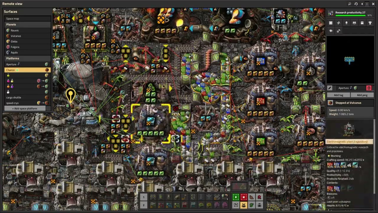 Legendary space auto mall - Factorio