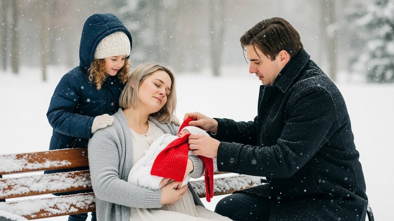 Daddy, Her baby is freezing!