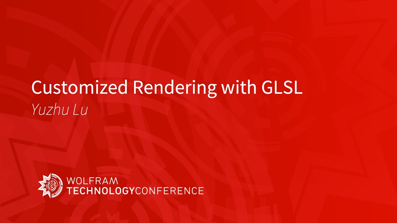 Настраиваемый рендеринг с использованием GLSL