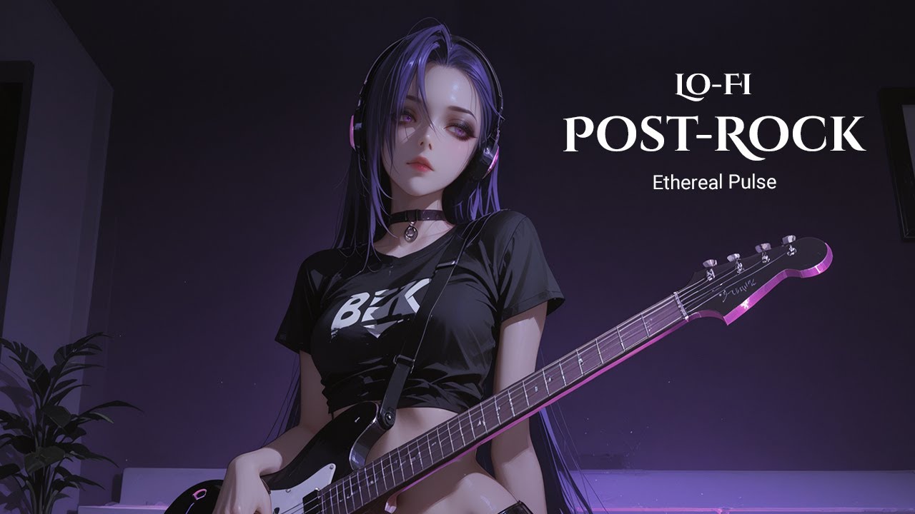 Ethereal Pulse | Lo-Fi Rock &times; Post-Rock Gothic Mix | Emotional Cinematic Instrumental for Study