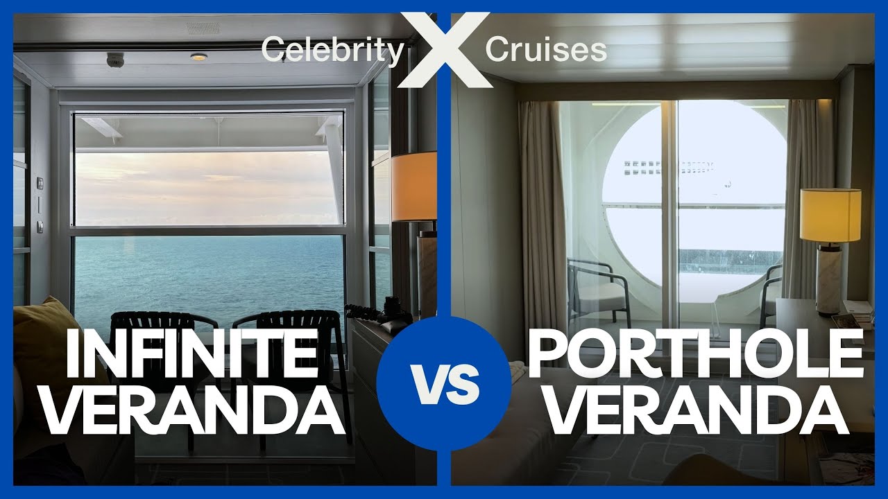 INFINITE VERANDA vs. TRADITIONAL BALCONY | WHICH IS BETTER? | CELEBRITY CRUISES