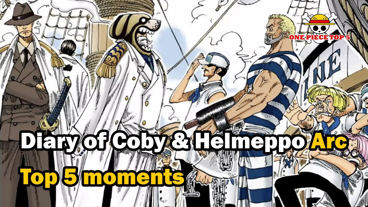 Diary of Coby & Helmeppo Arc's BEST Moments (One Piece)