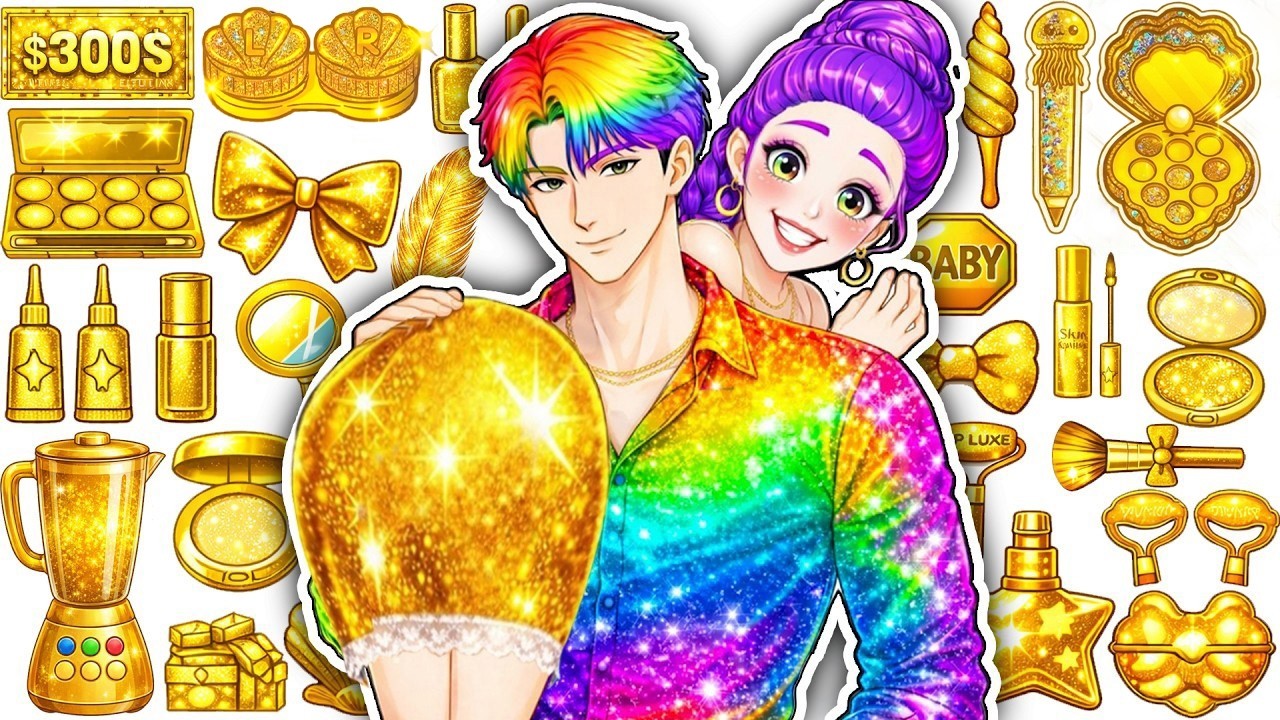 💖Поделки из бумаги💖KPOP Охотники на демонов: Руми, Мира, Зои. Распаковка непрозрачного пакета с к...