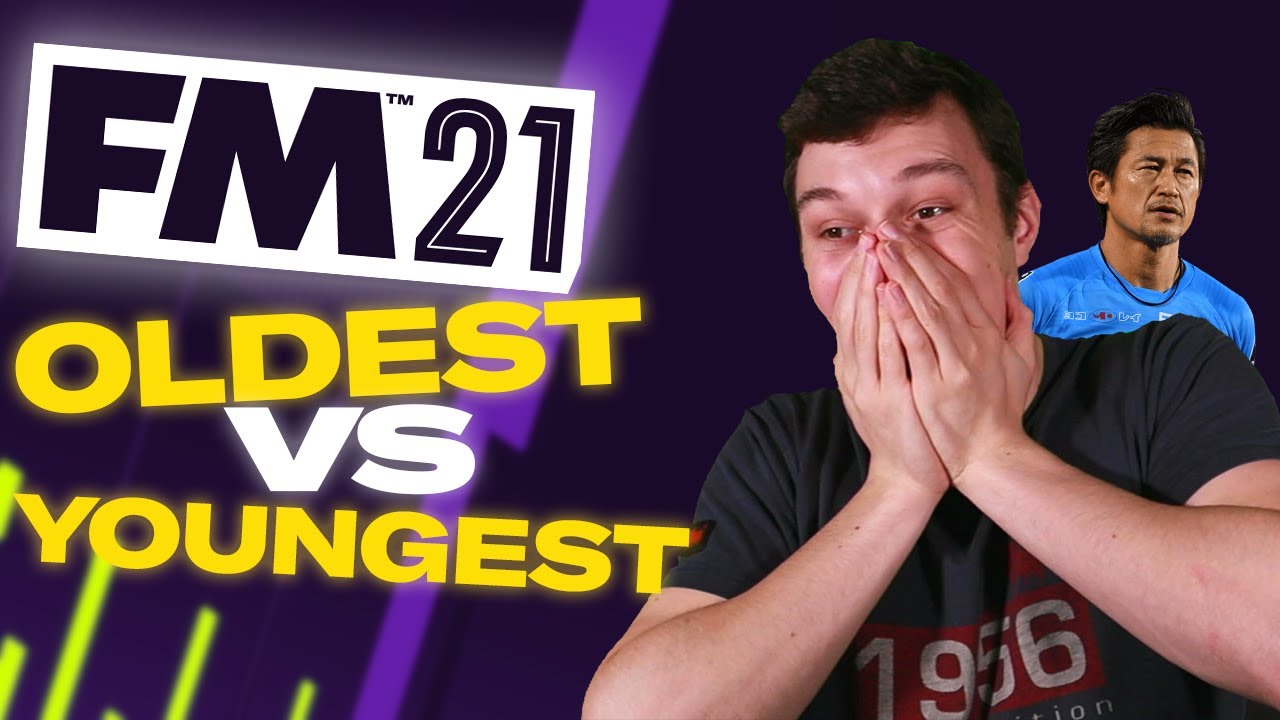 FM21 Experiment | OLDEST vs YOUNGEST Players in Football Manager 2021